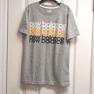 🩷NEW BALANCE BOYS TSHIRT SIZE M (10-12) Gray, White, Yellow, Black